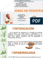 Intoxicación en Pediatría