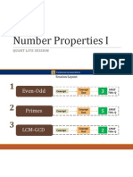 E GMAT Number Properties