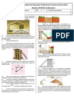 Atividade de Revisão Teorema de Pitágoras