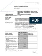 UPMREB FORM 2 (D) 2012 Informed Consent Assessment Form - 1