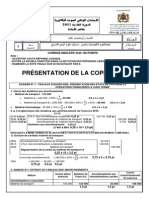 Correction Examen National Session Normale 2011 PDF