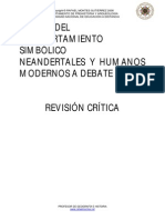 Origen Del Comportamiento Simbolico PDF