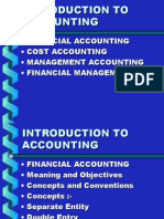 Financial Accounting Cost Accounting Management Accounting Financial Management