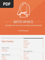 Master Japanese (Ebook Sample)