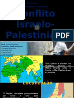 Conflito Israelo - Palestiniano