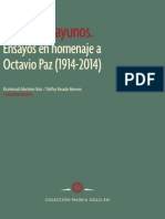 FestineFestines y Ayunos Ensayos en Homenaje A Octavio Paz (1914-2014) S y Ayunos