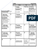 Reading Month Activities Calendar (Final)