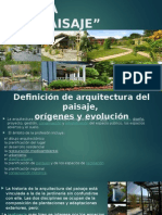 Definicion y Fundamentos de La Arquitectura Del Paisaje