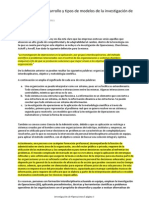 1.1 Definición, Desarrollo y Tipos de Modelos de La Investigación de Operaciones ABIERTO