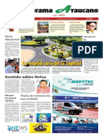 Periódico Panorama Araucano Edición #14 Año 2015.