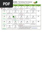 March 15 Calender