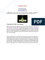 Construction & Globe Valve Diagram