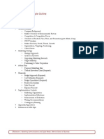 Marketing Plan Template PDF