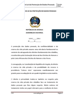 Lei de Protecção de Dados Pessoais Angola