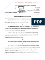 Gibbons Emergency Petition For Custody (Filed 11-7-14)