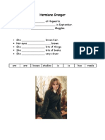 Hermione Granger's Fact File