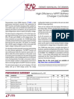 Lt8490 - High Efficiency MPPT Battery Charger Controller