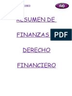 Finanzas y Derecho Financiero