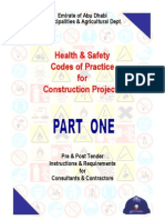 ADH Municipality - Health & Safety Codes of Practice For Construction Projects - Part 1