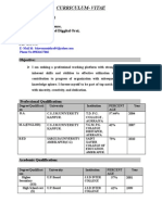 Curriculum-Vitae: Bhavana Mishra