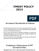 Investment Policy 2013