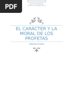 El Carácter y La Moral de Los Profetas