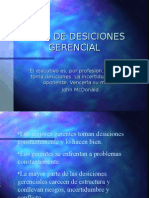 Toma de Desiciones