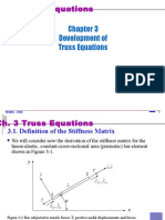 Ch#3 Truss Equations