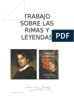 Trabajo de Rimas y Leyendas de Bécquer