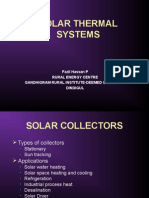 Introduction To Solar Thermal Systems