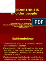 Osteoarthritis in Older People