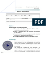 Modulo Ejemplo Laboratorio de Fisica Experimento MRU