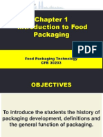 Chapter 1 Introduction To Food Packaging