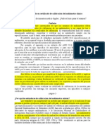 Comprendiendo Su Certificado de Calibración Del Audiómetro Clínico