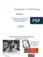 ECE467: To Vlsi Design: Lecture-1