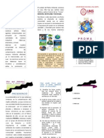 Triptico Medio Ambiente