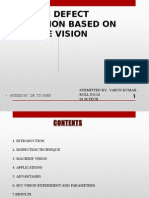 Bearing Defect Inspection Based On Machine Vision: Guided By: Dr. T.D John