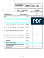 Saudi Aramco Inspection Checklist: Post-Application Inspection of Fireclay Brick Installation SAIC-N-2041 15-Dec-09 Mech