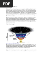 Dark Energy, Dark Matter