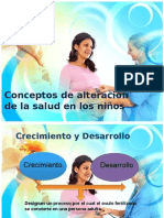  Alteracion de La Salud en Los Ninos