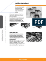 TE FMT Series Fiber Optic Panel