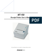 Maxatec MT-150 User Manual