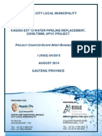 Kagiso Ext 13 Project Charter - Project Charter 02.09.2014