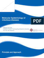 Molecular Epidemiology of Infectious Diseases