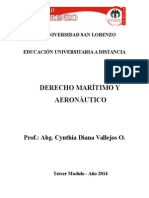 Derecho Maritimo y Aeronautica