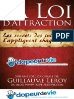 Loi Dattraction Les Secrets Des Initiés Qui Lappliquent Chaque Jour PDF