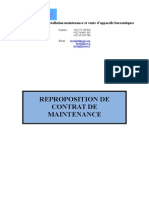 Contrat de Maintenance