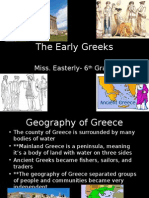 Early Greeks Notes