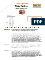 SHS Daily Bulletin 3-10-15