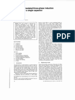 Excitation of Isolated Three-Phase Induction Generator by A Single Capacitor